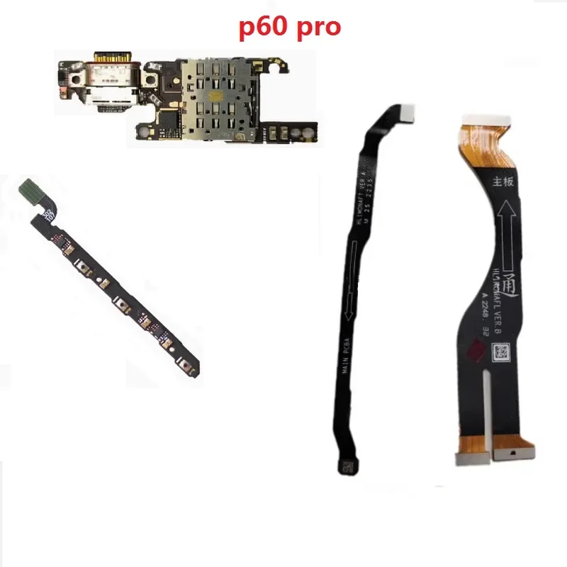 1 шт. USB-порт для зарядки, громкость, боковой гибкий кабель для Huawei P60 Pro, ЖК-дисплей, материнская плата, гибкий кабель, запасные части
1 шт. USB-порт для зарядки, громкость, боковой гибкий кабель для Huawei P60 Pro, ЖК-дисплей, материнская плата, гибкий кабель, запасные части