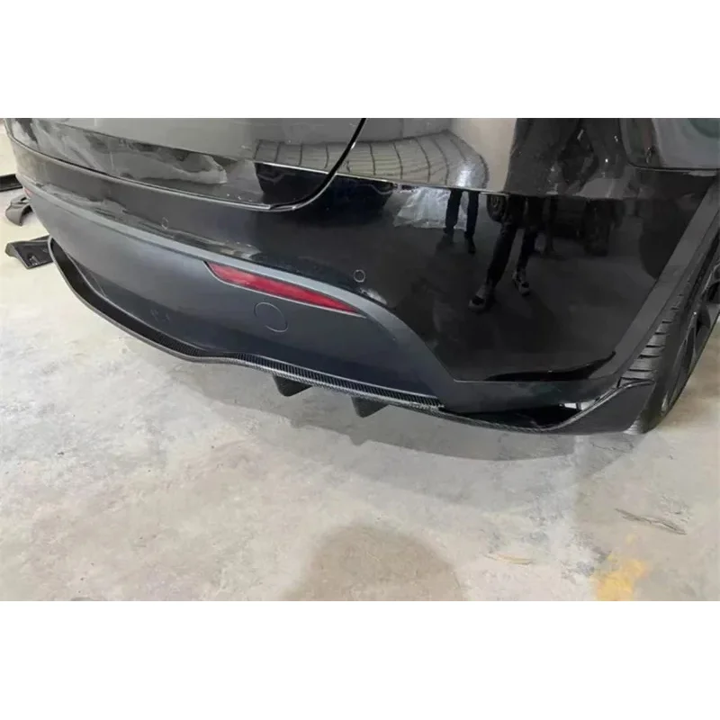 Real Carbon Fiber Rear Bumper Lip Diffuser Spoiler Body Kit Fit Model Y Car Exterior Modification Accessories
Real Carbon Fiber Rear Bumper Lip Diffuser Spoiler Body Kit Fit Model Y Car Exterior Modification Accessories