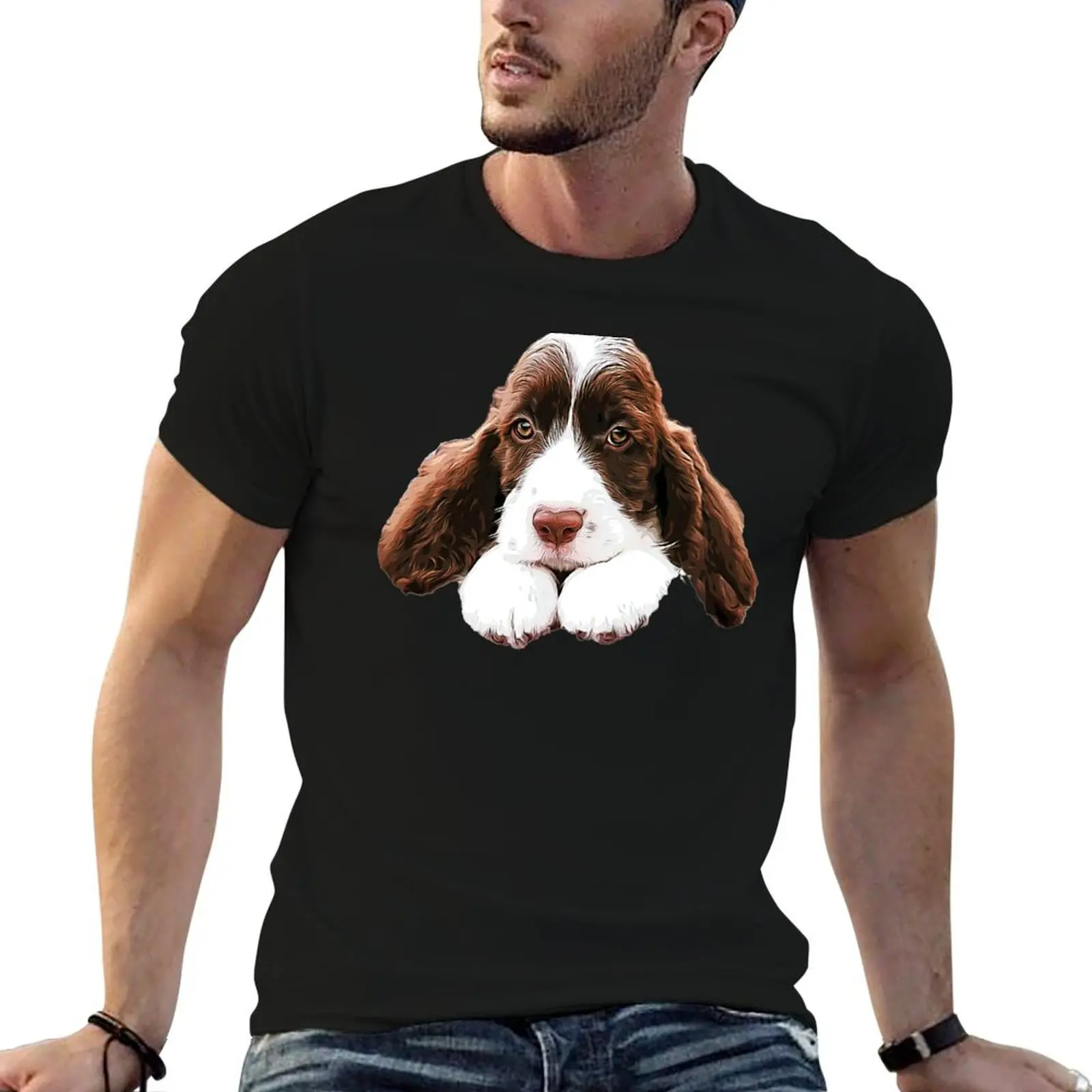 Springer Spaniel Cute Puppy Paws T-Shirt man tshirt t shirts designer funny t shirts cotton T-shirt
Springer Spaniel Cute Puppy Paws T-Shirt man tshirt t shirts designer funny t shirts cotton T-shirt