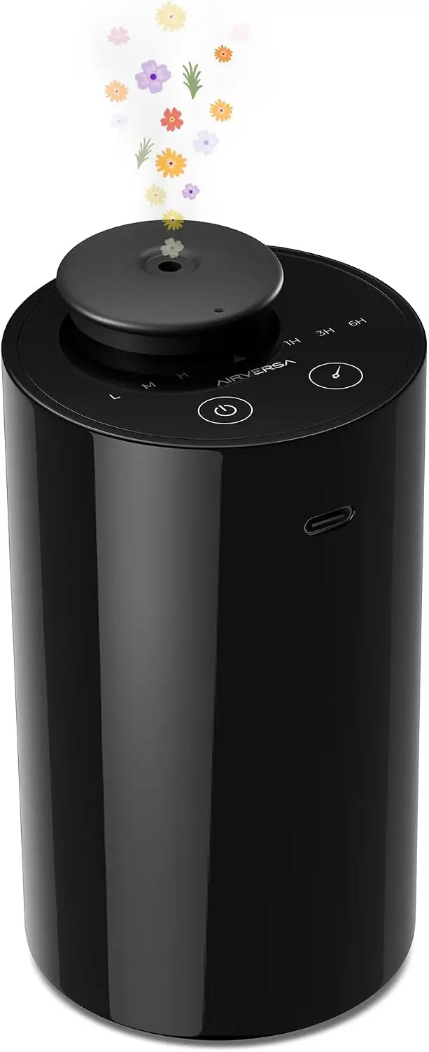 Waterless Essential Oil Diffuser for Car, Battery Operated Nebulizer, 20mL Mini Scent Machine, 3 Timers & 3 Mist Levels for Home, Room, Office, Car
Waterless Essential Oil Diffuser for Car, Battery Operated Nebulizer, 20mL Mini Scent Machine, 3 Timers & 3 Mist Levels for Home, Room, Office, Car