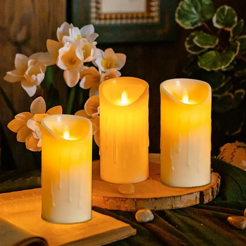 1 Pc Electronic Candle Lights Simulation Of Plastic Candles Wedding Party Birthday Decorations Family Ornaments Decorations
1 Pc Electronic Candle Lights Simulation Of Plastic Candles Wedding Party Birthday Decorations Family Ornaments Decorations