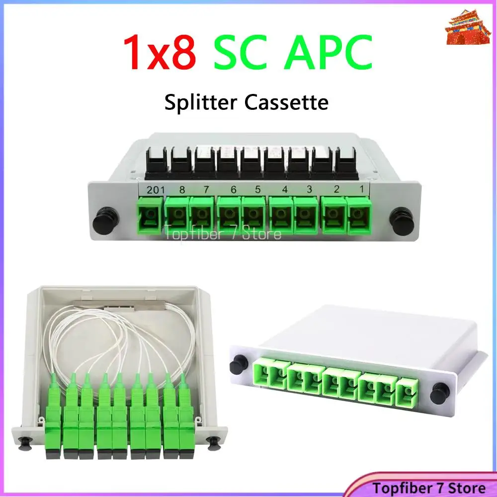 10pcs 1x8 SC APC Fiber Splitter Box Box-type Fiber Optic Splitters 10 Boxes Plug-in Free Shipping
10pcs 1x8 SC APC Fiber Splitter Box Box-type Fiber Optic Splitters 10 Boxes Plug-in Free Shipping