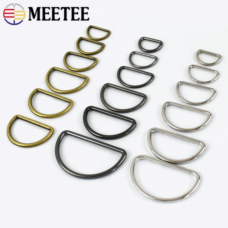 10Pcs 15-50mm Metal D Ring Buckles for Bag Strap Adjustment Hook Backpack Hanger Buckle Webbing Pet Collar Clasp DIY Accessories
10Pcs 15-50mm Metal D Ring Buckles for Bag Strap Adjustment Hook Backpack Hanger Buckle Webbing Pet Collar Clasp DIY Accessories