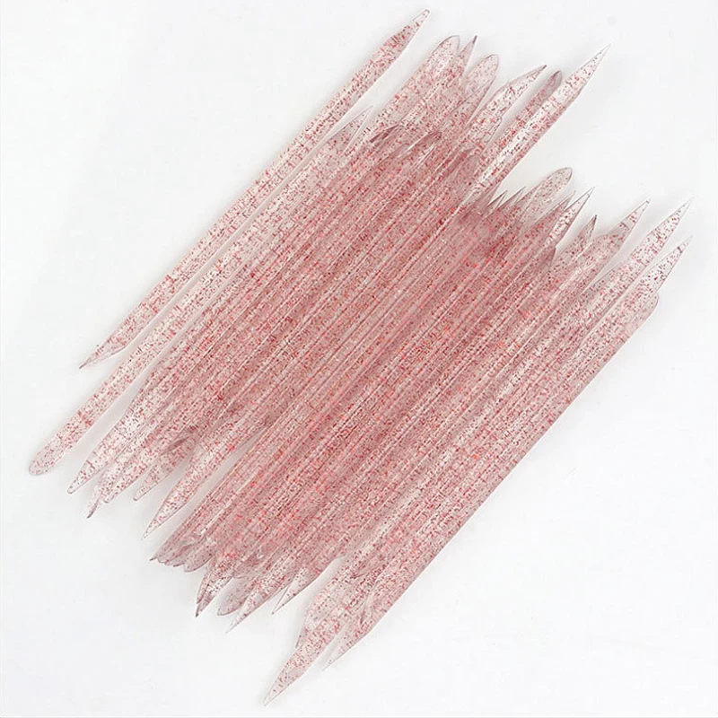 50Pcs Nail Art Cuticle Pusher Reusable Double End Crystal Stick Professional Cuticle Removal Tool Manicure Nail Accessories
50Pcs Nail Art Cuticle Pusher Reusable Double End Crystal Stick Professional Cuticle Removal Tool Manicure Nail Accessories