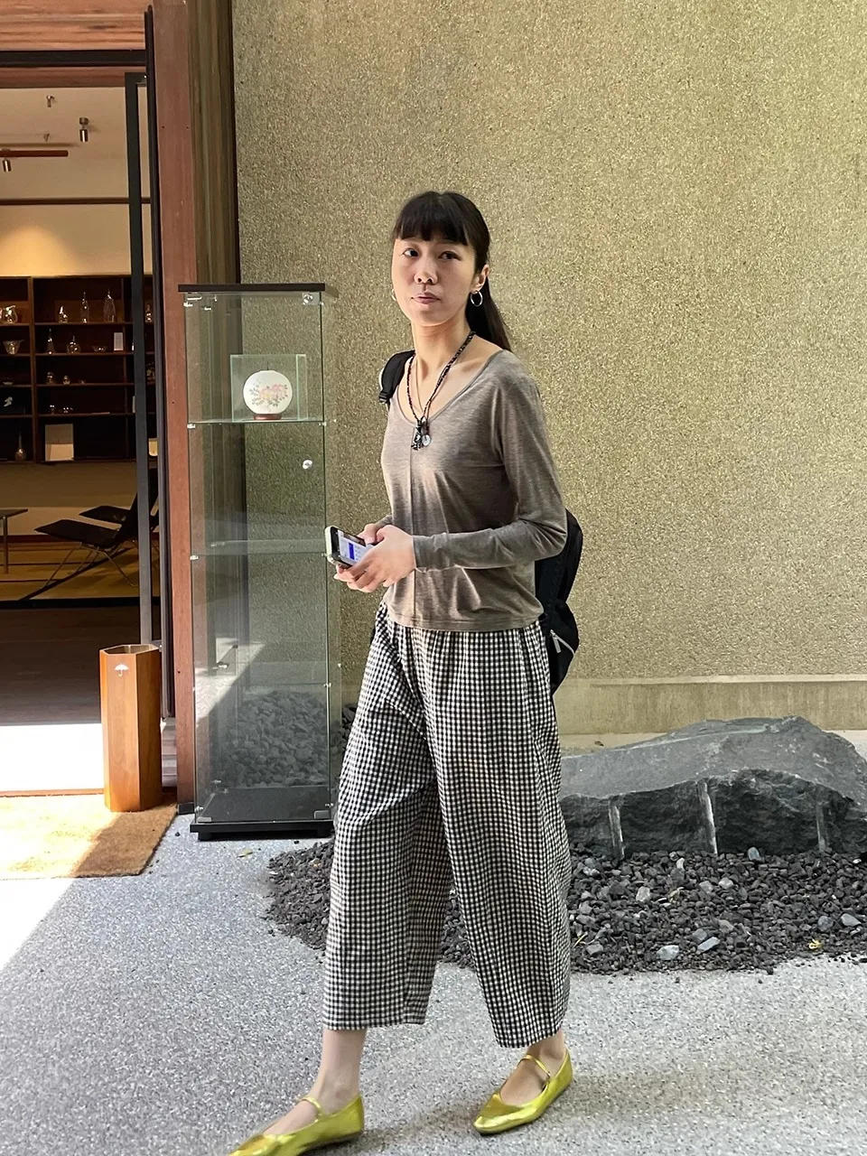 Cxxmagique винтажные широкие повседневные брюки в клетку из чистого хлопка, женские брюки с девятью точками, удобные свободные женские брюки
Cxxmagique винтажные широкие повседневные брюки в клетку из чистого хлопка, женские брюки с девятью точками, удобные свободные женские брюки