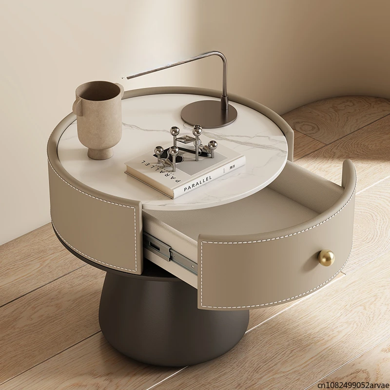 Italian Round Solid Wood Bedside Table, Bedroom Light Luxury Internet Celebrity Small Coffee Table Bedside Table, Home Furniture
Italian Round Solid Wood Bedside Table, Bedroom Light Luxury Internet Celebrity Small Coffee Table Bedside Table, Home Furniture
