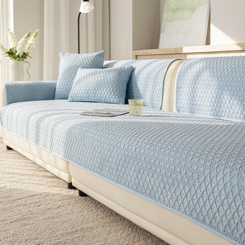 New Summer Ice Silk Sofa Cushion with Cool Feeling Non - Slip Straight - Row Sofa Mat for Summer Use
New Summer Ice Silk Sofa Cushion with Cool Feeling Non - Slip Straight - Row Sofa Mat for Summer Use