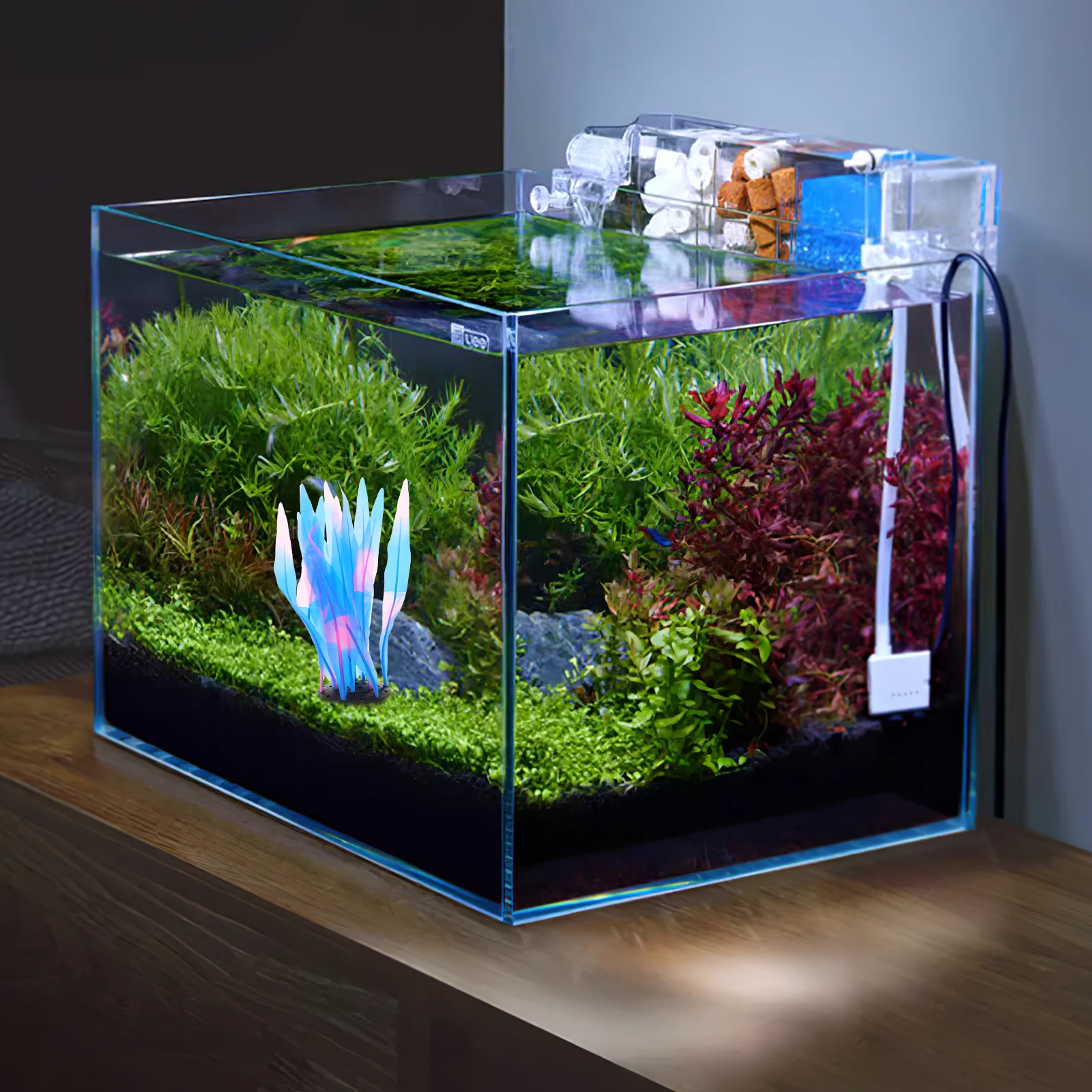 Simulated Aquatic Plants Decorations Green Small Size Realistic Silicone Aquarium Plant Tropical Fish Tank Accessories
Simulated Aquatic Plants Decorations Green Small Size Realistic Silicone Aquarium Plant Tropical Fish Tank Accessories
