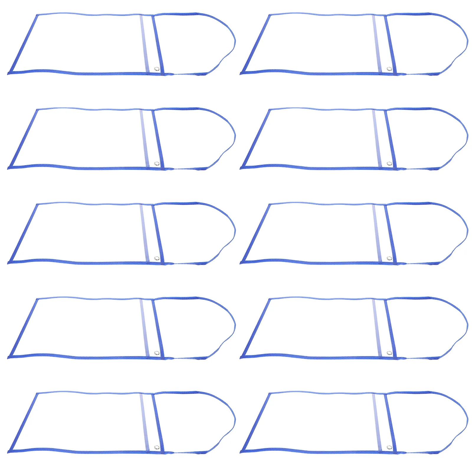10 Pcs Pocket File Holder Clear Pockets for Classroom Card Dry Erase Paper Sleeves Work
10 Pcs Pocket File Holder Clear Pockets for Classroom Card Dry Erase Paper Sleeves Work
