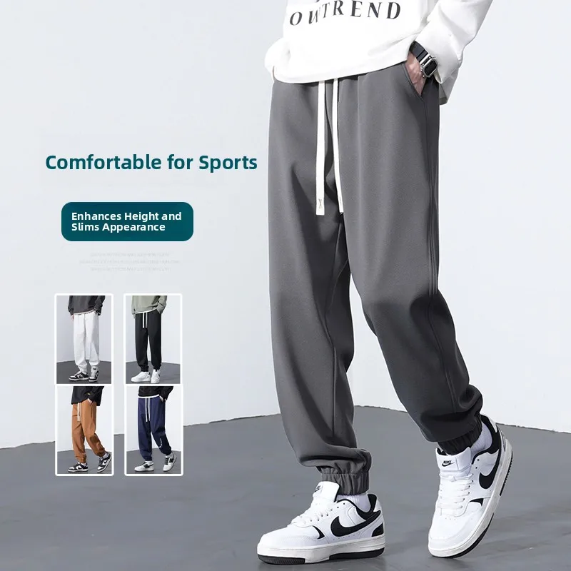 Loose Men's Sport Pants American Sle Spring Autumn Loose Cuffed Casual Pants Breathable Comfortable Faionable Teenage Size
Loose Men's Sport Pants American Sle Spring Autumn Loose Cuffed Casual Pants Breathable Comfortable Faionable Teenage Size