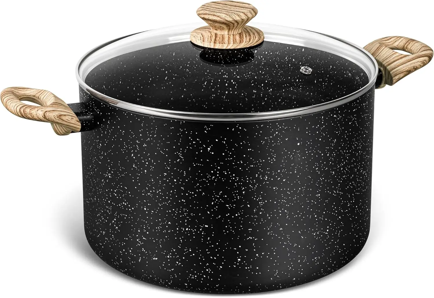 8 Quart Nonstick Stock Pot with Lid, Induction Compatible, Easy Clean Cooking Pot for Soups and Stews
8 Quart Nonstick Stock Pot with Lid, Induction Compatible, Easy Clean Cooking Pot for Soups and Stews