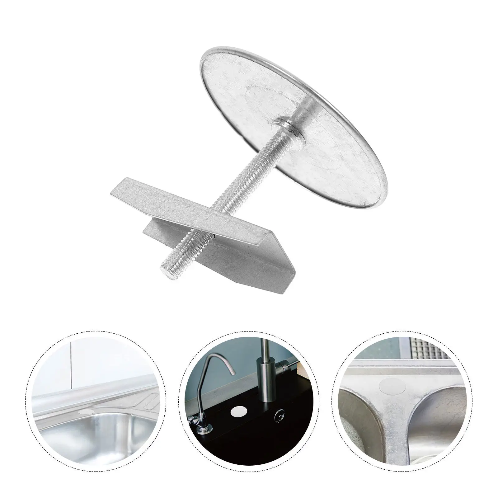 Metal Kitchen Faucet Hole Cover Sink Hole Plug Wash Basin Decorative Cover Soap Dispenser Replacement Sink Sealing Cap
Metal Kitchen Faucet Hole Cover Sink Hole Plug Wash Basin Decorative Cover Soap Dispenser Replacement Sink Sealing Cap