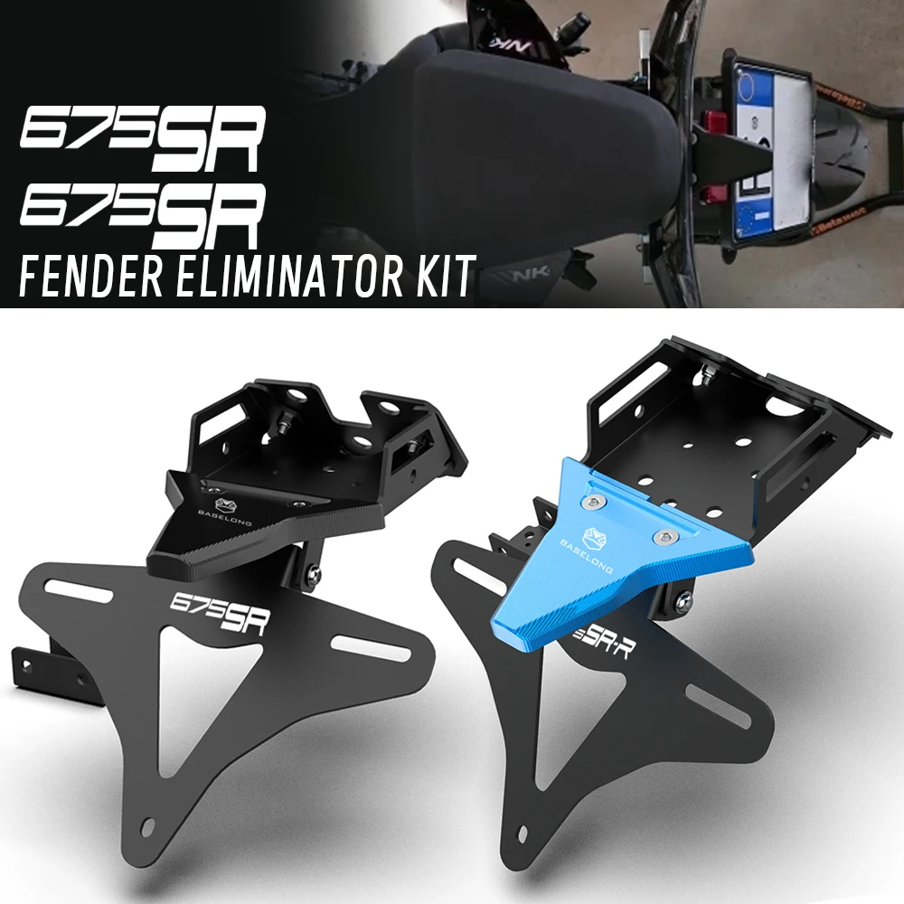 FOR CFMOTO CF MOTO 675SR 675SR-R 675 SR SRR 675SRR 2024 2025 2026 Motorcycle License Plate Holder Fender Eliminator Accessories
FOR CFMOTO CF MOTO 675SR 675SR-R 675 SR SRR 675SRR 2024 2025 2026 Motorcycle License Plate Holder Fender Eliminator Accessories