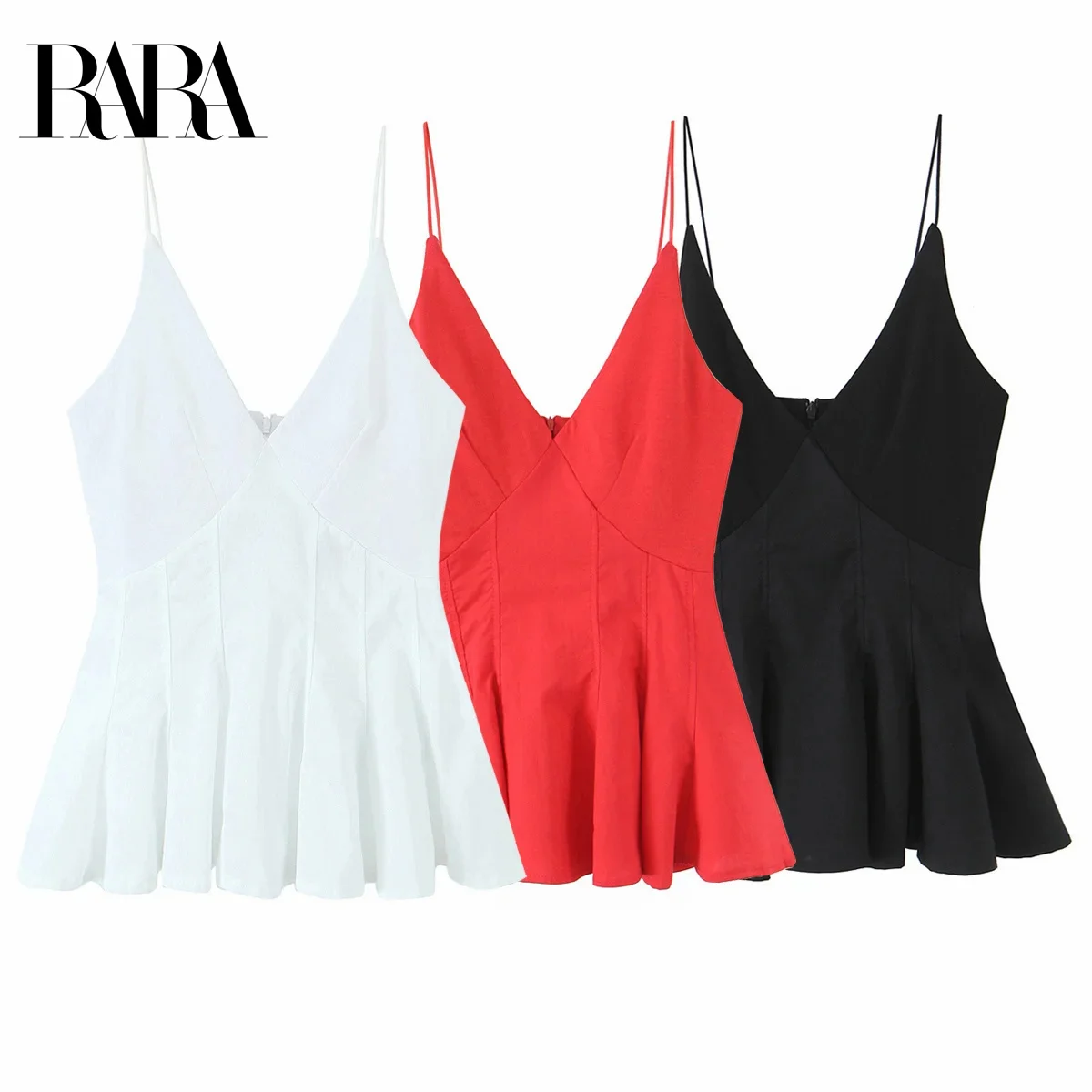 RARA2025 Summer New Arrivals Women's Casual Fashion Slim Fit Poplin Splicing Short Skirt-style Bottom Suspender Top
RARA2025 Summer New Arrivals Women's Casual Fashion Slim Fit Poplin Splicing Short Skirt-style Bottom Suspender Top