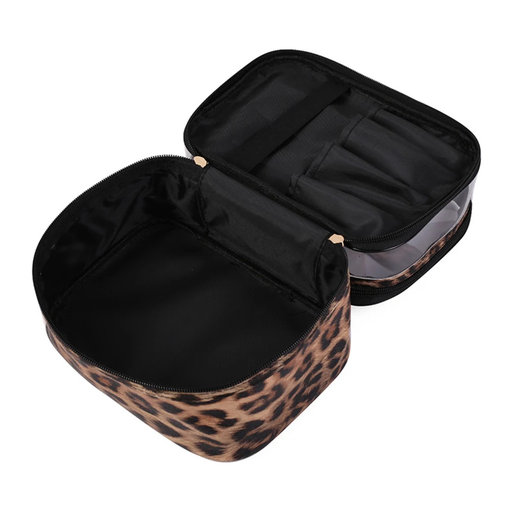 Stylish Two-Layer Transparent Makeup Storage Organizer Portable Toiletry Bag For Women Travel Large Capacity Durable
Stylish Two-Layer Transparent Makeup Storage Organizer Portable Toiletry Bag For Women Travel Large Capacity Durable