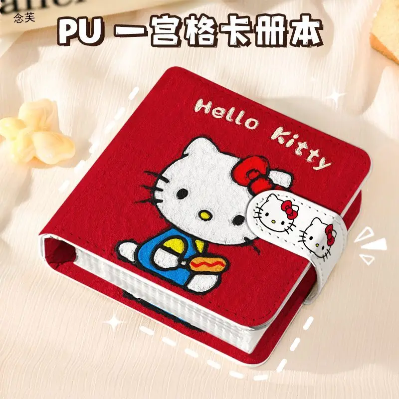 Sweet Hello Kitty Anime Kawaii Sanrio Student Storage Card Book Cute 3-inch Cover Protects Book Lovely Gifts for Girls
Sweet Hello Kitty Anime Kawaii Sanrio Student Storage Card Book Cute 3-inch Cover Protects Book Lovely Gifts for Girls