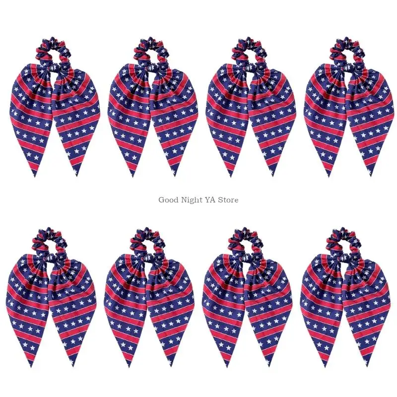 Red White Blue Stripe Hair Elastics 8Pcs Pack Hairband For Fourth Of July Party
Red White Blue Stripe Hair Elastics 8Pcs Pack Hairband For Fourth Of July Party