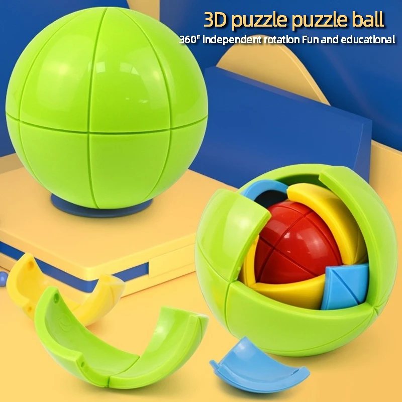 3D Intelligence Ball DIY Puzzle Puzzle Assembly Building Blocks Fun Sensory Toys for Adults Children ADHD Autism Stress Relief
3D Intelligence Ball DIY Puzzle Puzzle Assembly Building Blocks Fun Sensory Toys for Adults Children ADHD Autism Stress Relief