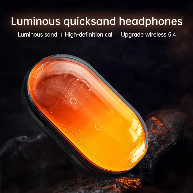 Luminous Quicksand Bluetooth Earphones AI Translation Wireless Headphones Bluetooth 5.4 Sports Ear Hook Eabuds HIFI Stereo
Luminous Quicksand Bluetooth Earphones AI Translation Wireless Headphones Bluetooth 5.4 Sports Ear Hook Eabuds HIFI Stereo