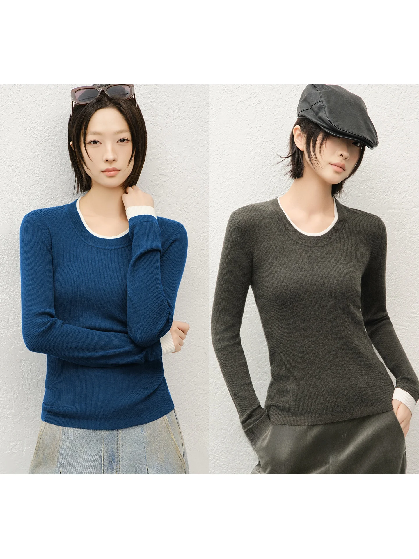 Вязаный свитер MeiYang Poem No.3 из смесовой шерсти, машинная стирка, с цветовыми блоками, повседневный, с длинными рукавами, круглый вырез, стандартный крой
Вязаный свитер MeiYang Poem No.3 из смесовой шерсти, машинная стирка, с цветовыми блоками, повседневный, с длинными рукавами, круглый вырез, стандартный крой