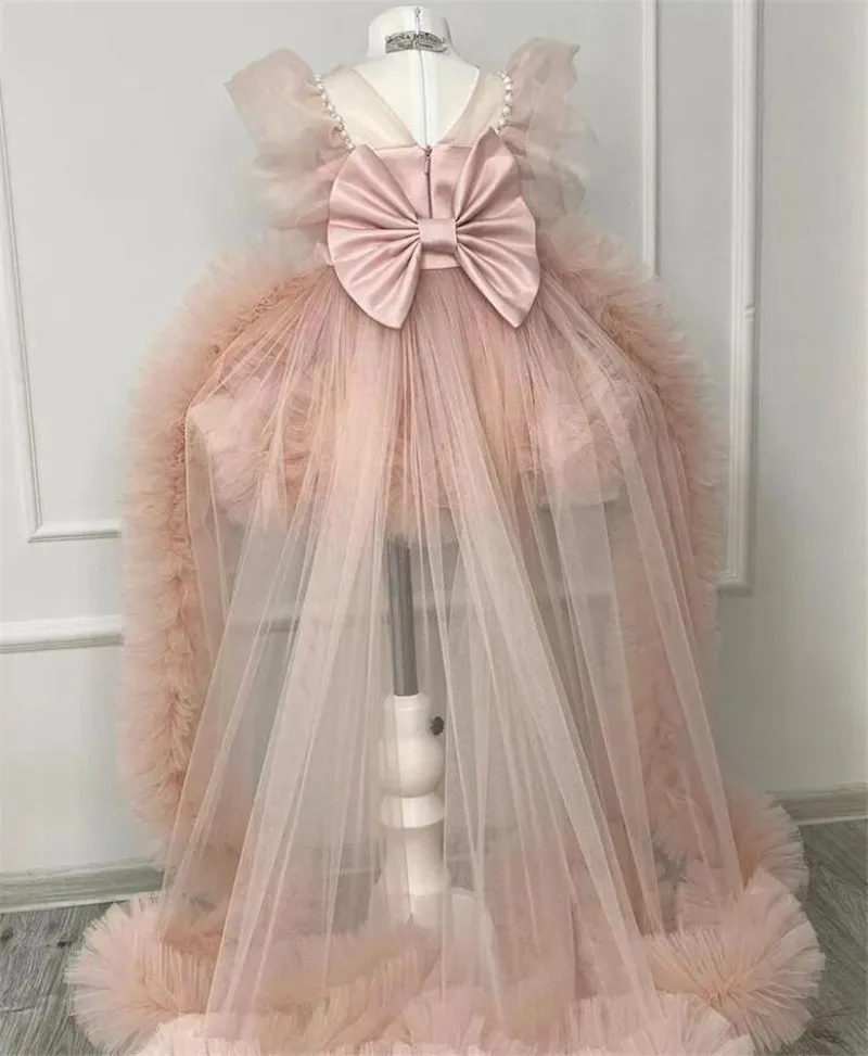 Fluffy High-Low Baby Girl Dress with Long Tail Kid Flower Girl Dress Wedding Party Infant Toddler Birthday Gown Christmas Dress
Fluffy High-Low Baby Girl Dress with Long Tail Kid Flower Girl Dress Wedding Party Infant Toddler Birthday Gown Christmas Dress
