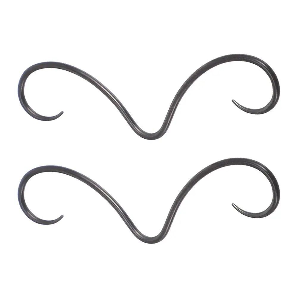2Pcs Prop Nose Septum Piercing Jewelry Cool Stainless Steel Black Mens Party Accessories Novelty Toys
2Pcs Prop Nose Septum Piercing Jewelry Cool Stainless Steel Black Mens Party Accessories Novelty Toys