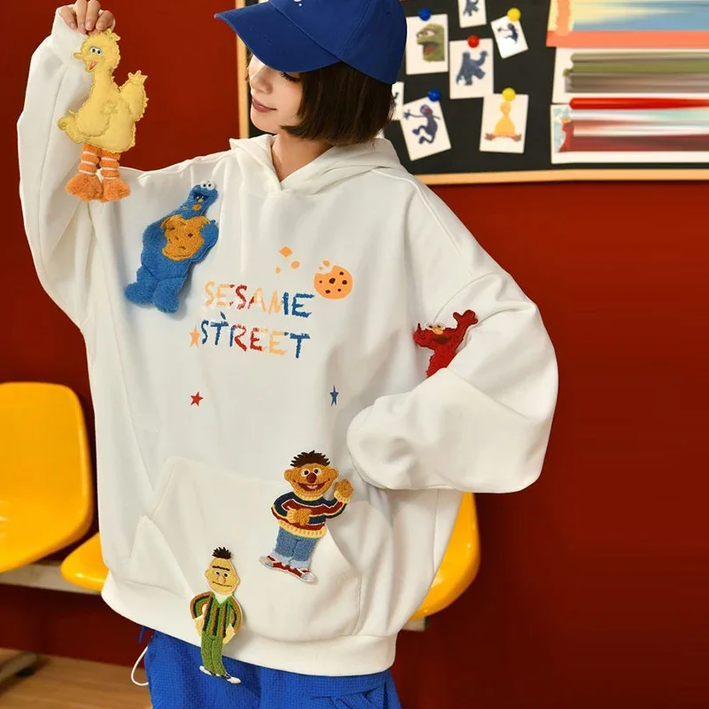 Korean long sleeved hooded sweatshirt for female students in autumn winter, thin and loose fitting jacket, versatile and trendy
Korean long sleeved hooded sweatshirt for female students in autumn winter, thin and loose fitting jacket, versatile and trendy