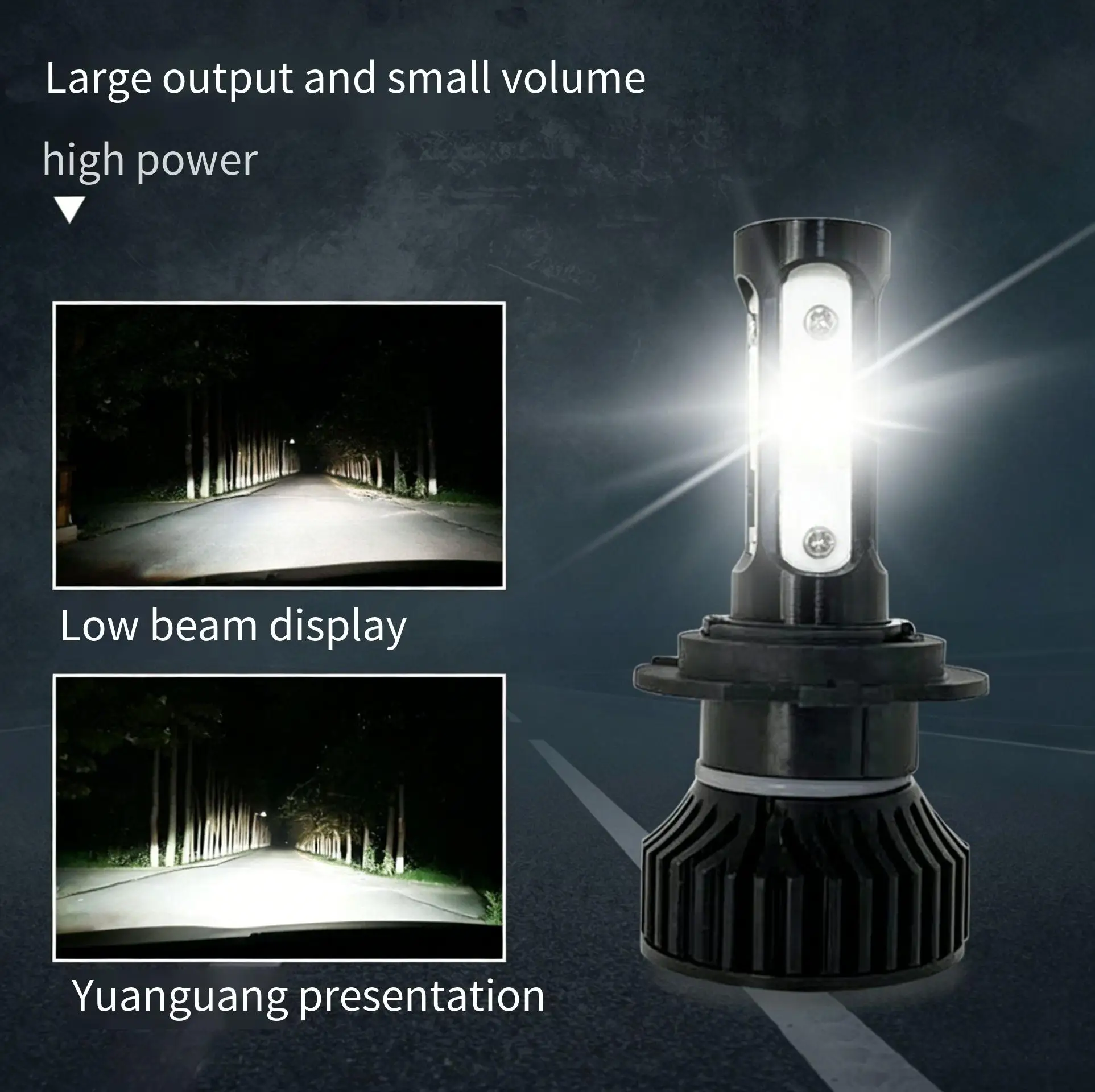 36W 6000K LED Headlight Bulbs H7 H11 H8 H9 HB3 HB4 HIR2 9006 9005 9012 5202 12V 24V 4-Sided Car Light
36W 6000K LED Headlight Bulbs H7 H11 H8 H9 HB3 HB4 HIR2 9006 9005 9012 5202 12V 24V 4-Sided Car Light