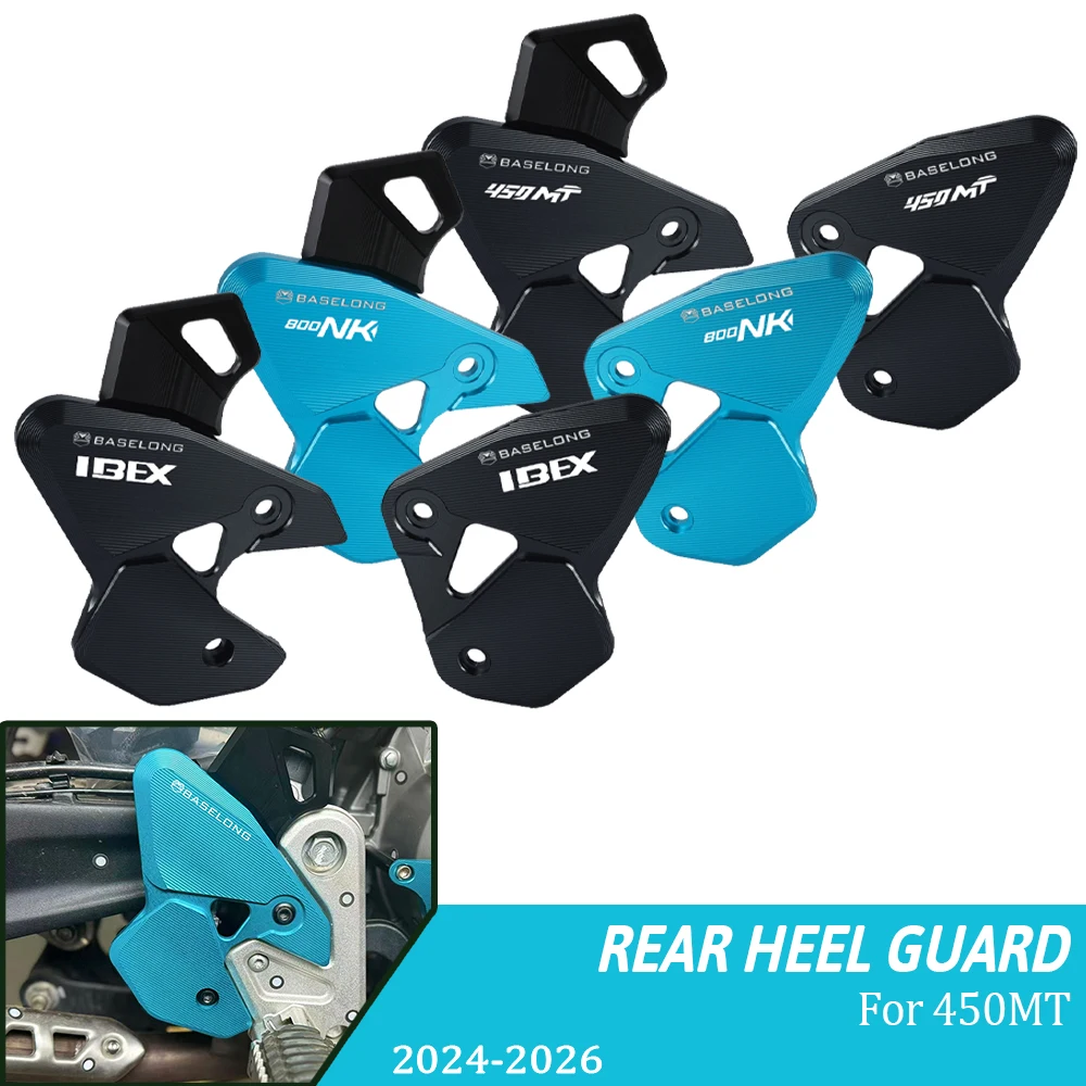 For CFMOTO 450MT 450 MT Ibex 450 Ibex450 800NK 800 NK 2023-2026 Motorcycle Accessories Rear Heel Guard Foot Peg Rest Protector
For CFMOTO 450MT 450 MT Ibex 450 Ibex450 800NK 800 NK 2023-2026 Motorcycle Accessories Rear Heel Guard Foot Peg Rest Protector