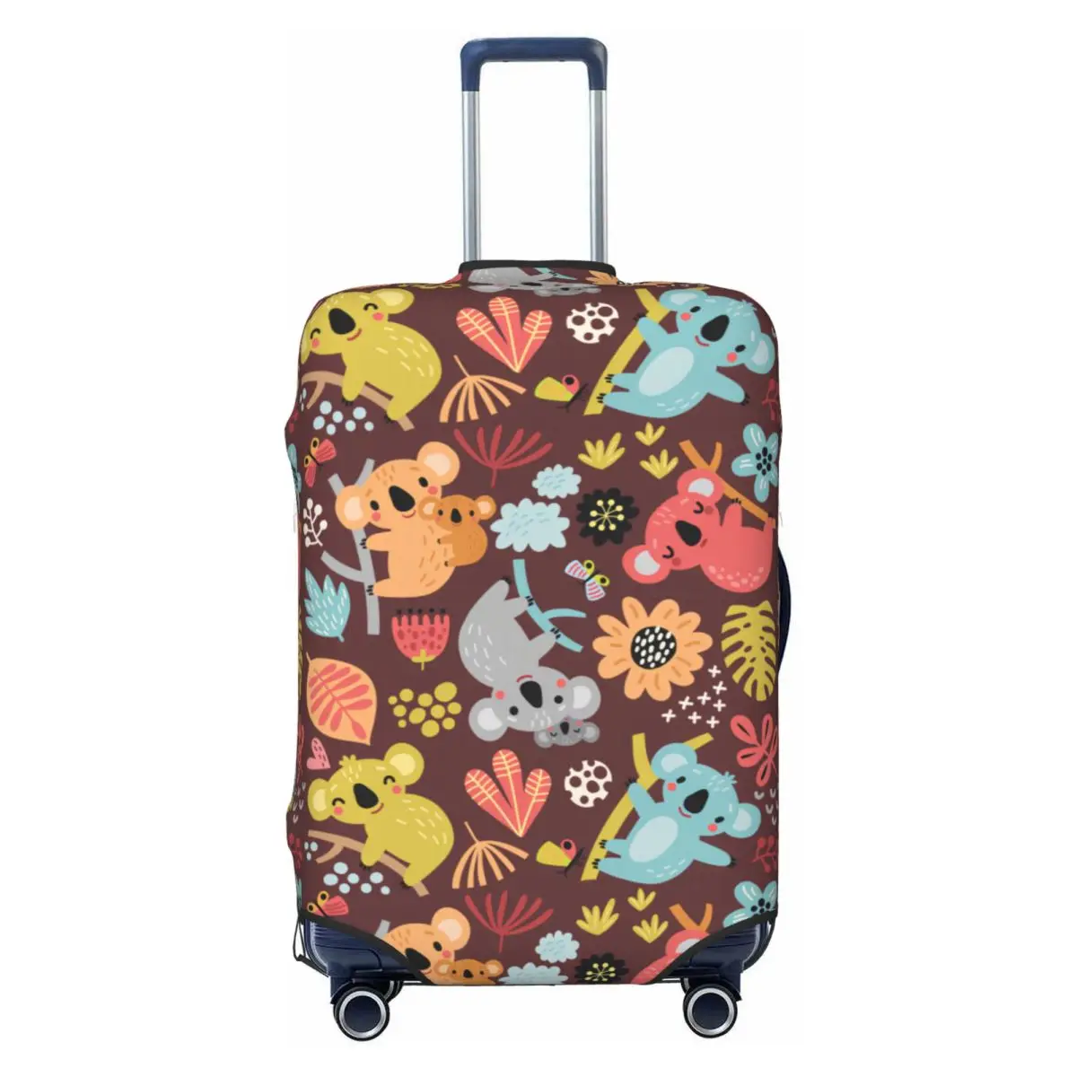 Пользовательский мультфильм Австралия Медведь Коала Чехол для багажа Модный защитный чехол для чемодана Костюм для 18-32 дюймов
Пользовательский мультфильм Австралия Медведь Коала Чехол для багажа Модный защитный чехол для чемодана Костюм для 18-32 дюймов