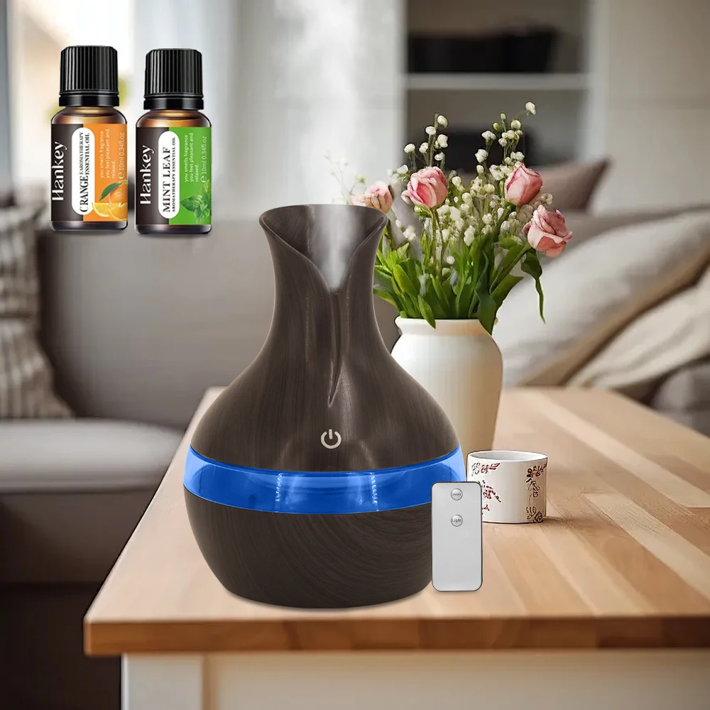 Remote Control 300ml Ultrasonic Humidifier Ultra Quiet Essential Oil Diffuser with Color Changing Night Light for Bedrooms
Remote Control 300ml Ultrasonic Humidifier Ultra Quiet Essential Oil Diffuser with Color Changing Night Light for Bedrooms