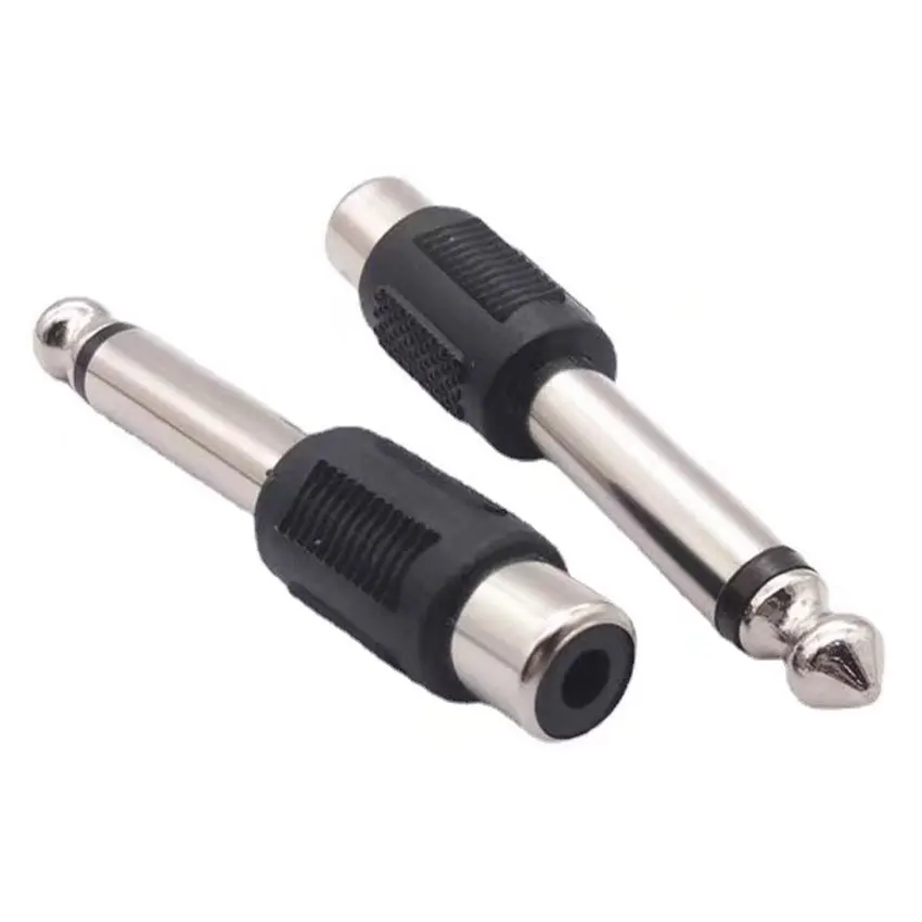 1-10PCS RCA Female Jack To 6.35mm 1/4" Male Mono Plug Audio Adapter Connector Mic Audio Adapter Connector
1-10PCS RCA Female Jack To 6.35mm 1/4" Male Mono Plug Audio Adapter Connector Mic Audio Adapter Connector