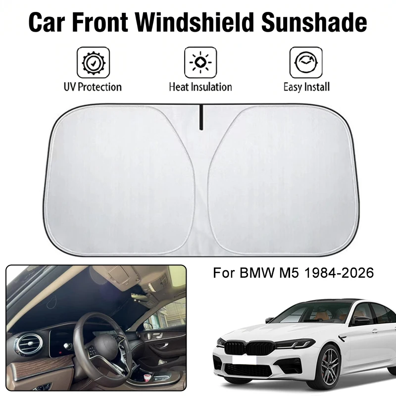 Foldable Car Windshield Sun Shade UV Block Heat Insulation For BMW M5 1984-2026 Interior Protection Accessories
Foldable Car Windshield Sun Shade UV Block Heat Insulation For BMW M5 1984-2026 Interior Protection Accessories