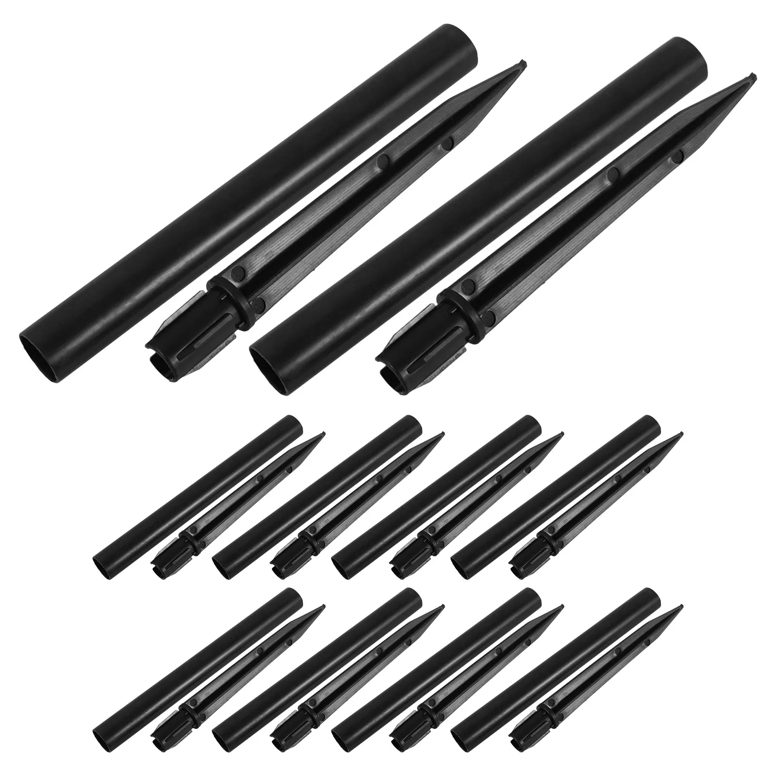 10 Sets Solar Garden Light Stakes Black Plastic Durable Weather Resistant Outdoor Landscape Lighting Replacement Spikes
10 Sets Solar Garden Light Stakes Black Plastic Durable Weather Resistant Outdoor Landscape Lighting Replacement Spikes