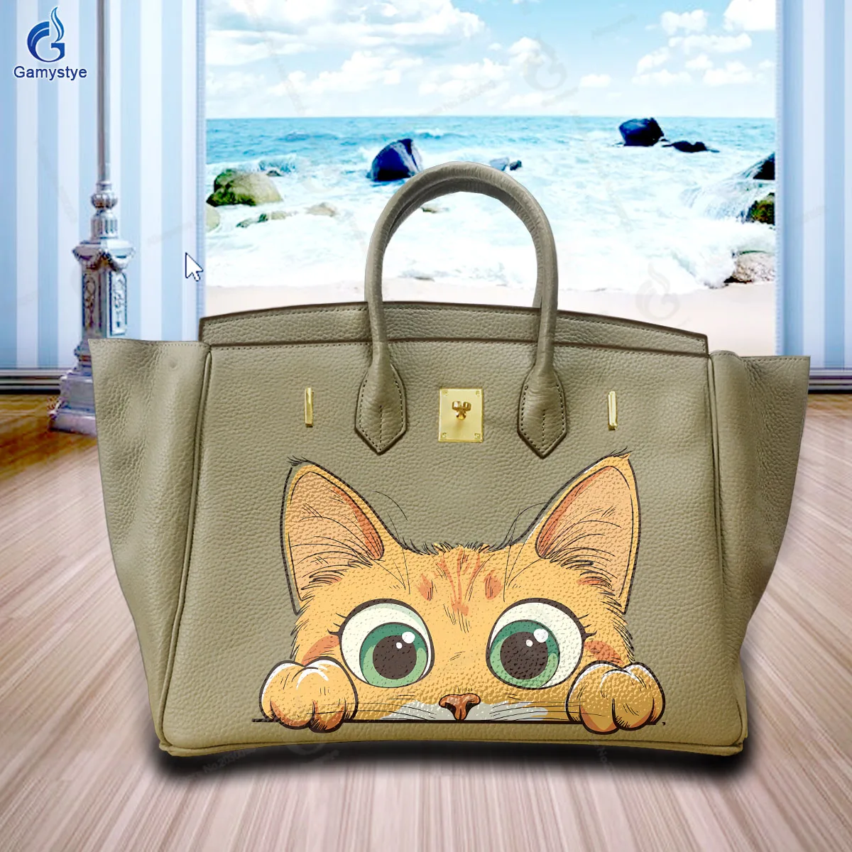 Художественный принт, сумки на заказ, мультяшный милый принт котенка, 100% действительно коровья кожа, женская сумка, женская сумка Carteras Para Mujer De Moda O
Художественный принт, сумки на заказ, мультяшный милый принт котенка, 100% действительно коровья кожа, женская сумка, женская сумка Carteras Para Mujer De Moda O