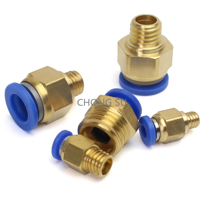 1-100pcs PC Series 4 6 8 10 12mm Connector Pneumatic Hose Quick Straight Fittings Thread M5 M6 M8 M10 M12 M14 M16 Male Thread 
1-100pcs PC Series 4 6 8 10 12mm Connector Pneumatic Hose Quick Straight Fittings Thread M5 M6 M8 M10 M12 M14 M16 Male Thread