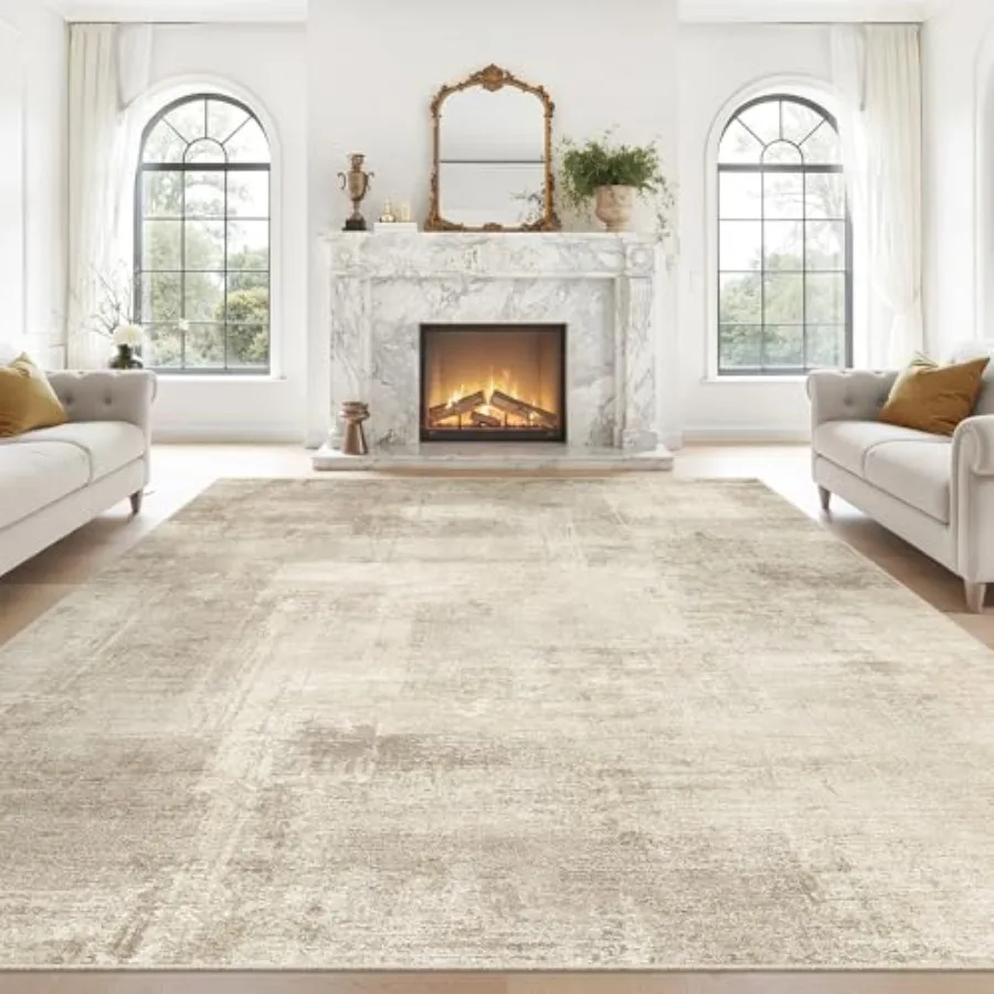 9x12 Area Rugs for Living Room, Non-Slip Backing Washable Rug, Modern Abstract Area Rug, Stain Resistant Rugs for Bedroom, Ultr
9x12 Area Rugs for Living Room, Non-Slip Backing Washable Rug, Modern Abstract Area Rug, Stain Resistant Rugs for Bedroom, Ultr