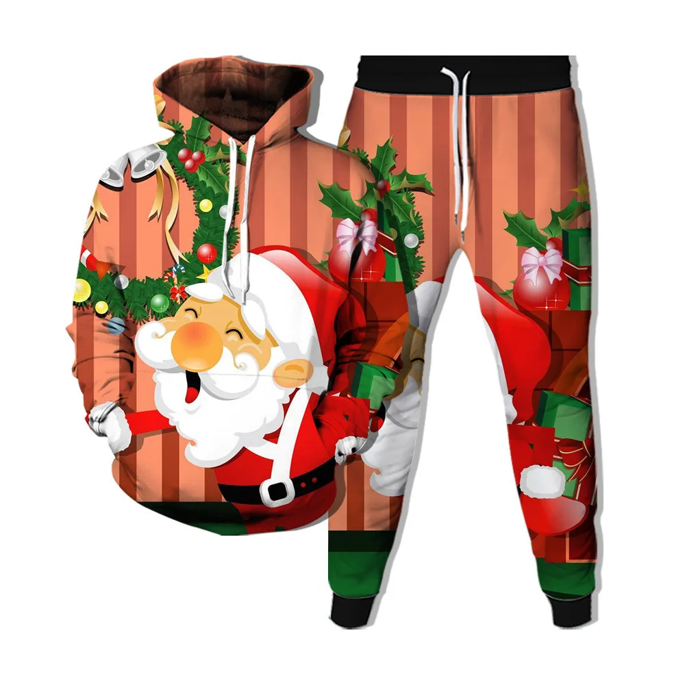 Animal 3D Christmas Printed Hoodie + Pants Suit Cool Men/Women 2 Pcs Sportwear Tracksuit Set Autumn and Winter Men's Clothing
Animal 3D Christmas Printed Hoodie + Pants Suit Cool Men/Women 2 Pcs Sportwear Tracksuit Set Autumn and Winter Men's Clothing