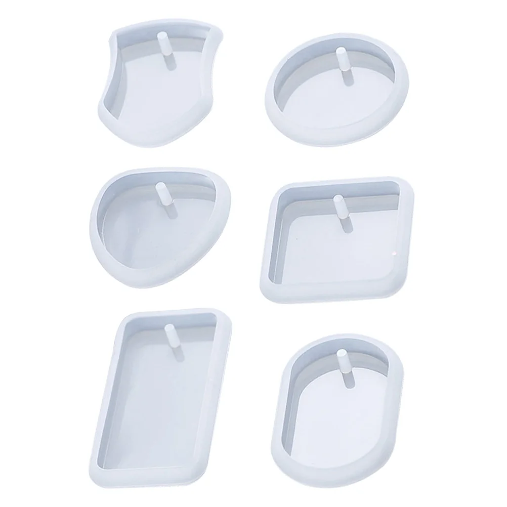 6 Pcs Nugget Keychain Mold of The Lid Silicone Epoxy Molds Manual White Lanyard
6 Pcs Nugget Keychain Mold of The Lid Silicone Epoxy Molds Manual White Lanyard
