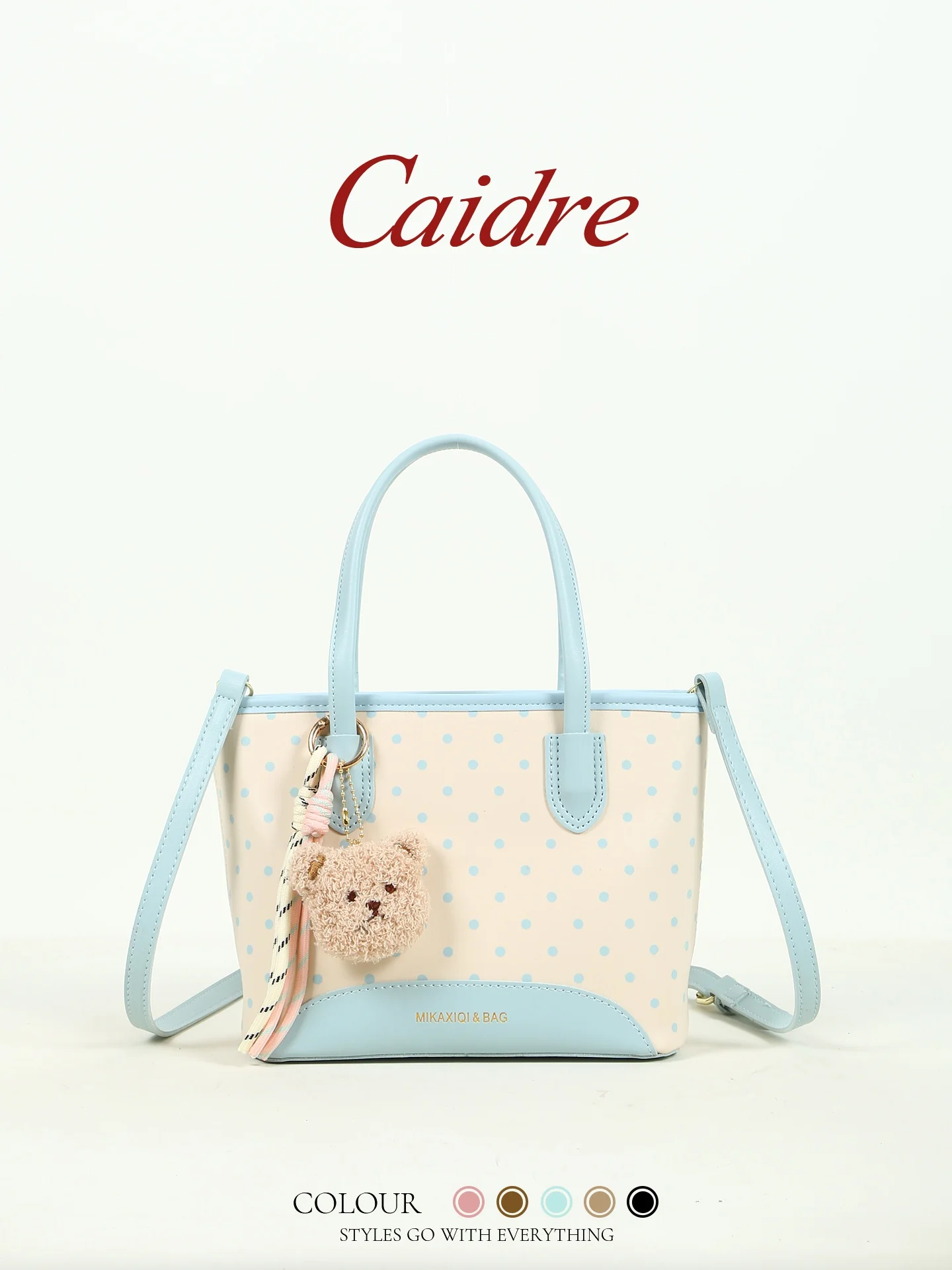 New Arrival Polka Dot Bucket Handbag Small Crossbody Bag Tasting 49 Return Difference Soft Handle Women's Bag
New Arrival Polka Dot Bucket Handbag Small Crossbody Bag Tasting 49 Return Difference Soft Handle Women's Bag