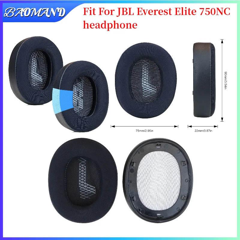 Replacement Earpads for JBL Everest Elite 750NC Headset Headphones Leather Sleeve Earphone Earmuff
Replacement Earpads for JBL Everest Elite 750NC Headset Headphones Leather Sleeve Earphone Earmuff