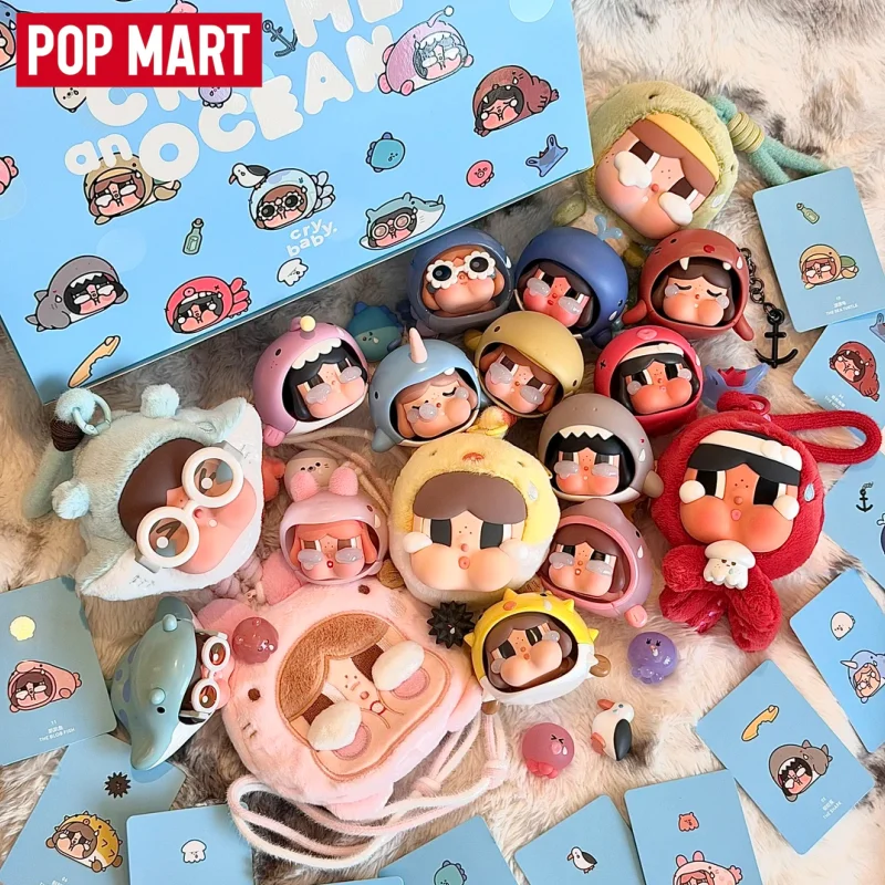 POP MART CRYBABY Cry Me An Ocean Series Blind Box Collectible Figurine Cute Ocean Theme Desktop Ornament Mystery Box Gifts
POP MART CRYBABY Cry Me An Ocean Series Blind Box Collectible Figurine Cute Ocean Theme Desktop Ornament Mystery Box Gifts