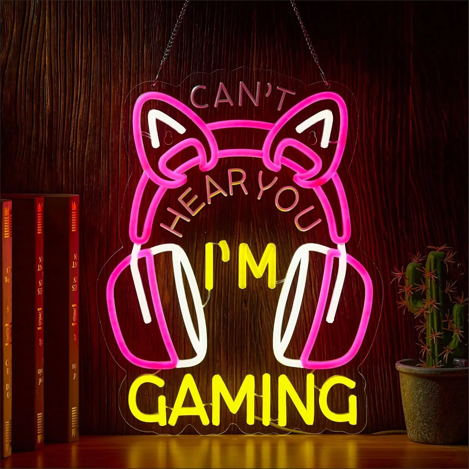 Gaming Room Neon Sign Lights Party Modern trendy neon, USB portable, plug and play
Gaming Room Neon Sign Lights Party Modern trendy neon, USB portable, plug and play