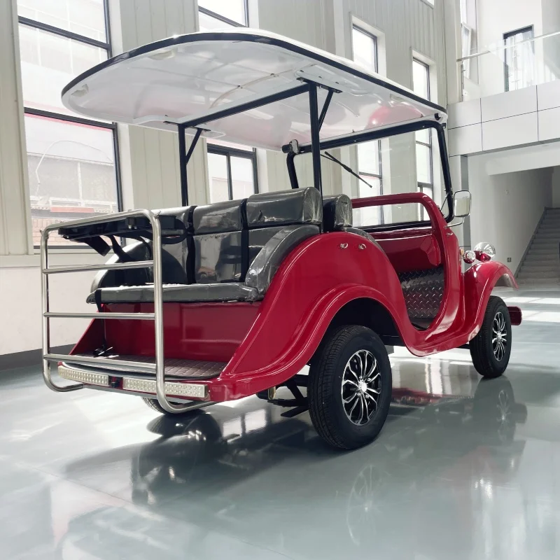Luxury Long Range 5 Seat Classic Car Electric Sightseeing Car Bus Street Legal Vintage Car Tempered Glass With Windshield Wipers
Luxury Long Range 5 Seat Classic Car Electric Sightseeing Car Bus Street Legal Vintage Car Tempered Glass With Windshield Wipers