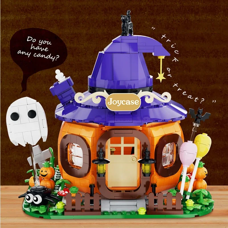 New Halloween Pumpkin House Building Blocks Small Particles Children's Educational Assembly Toy Model Ornaments Holiday Gift
New Halloween Pumpkin House Building Blocks Small Particles Children's Educational Assembly Toy Model Ornaments Holiday Gift