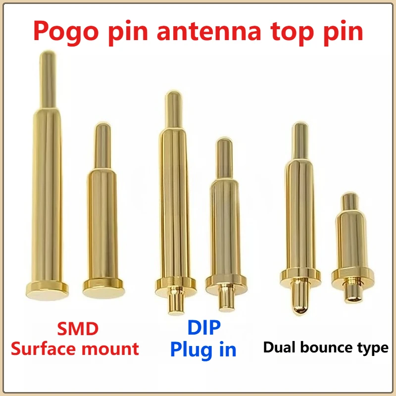 20-50-100PCS DIP SMD Double Spring Type PCB Pogo Pin Connector Pogopin Battery Spring Loaded Contact Needle H 2-12 MM Test Probe
20-50-100PCS DIP SMD Double Spring Type PCB Pogo Pin Connector Pogopin Battery Spring Loaded Contact Needle H 2-12 MM Test Probe