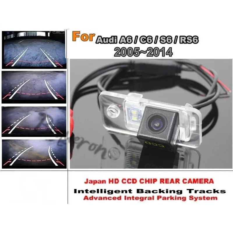 Smart Tracks Chip Camera / For Audi A6 C6 S6 RS6 2005 ~ 2014 HD CCD Intelligent Dynamic Parking Car Rear View Camera
Smart Tracks Chip Camera / For Audi A6 C6 S6 RS6 2005 ~ 2014 HD CCD Intelligent Dynamic Parking Car Rear View Camera