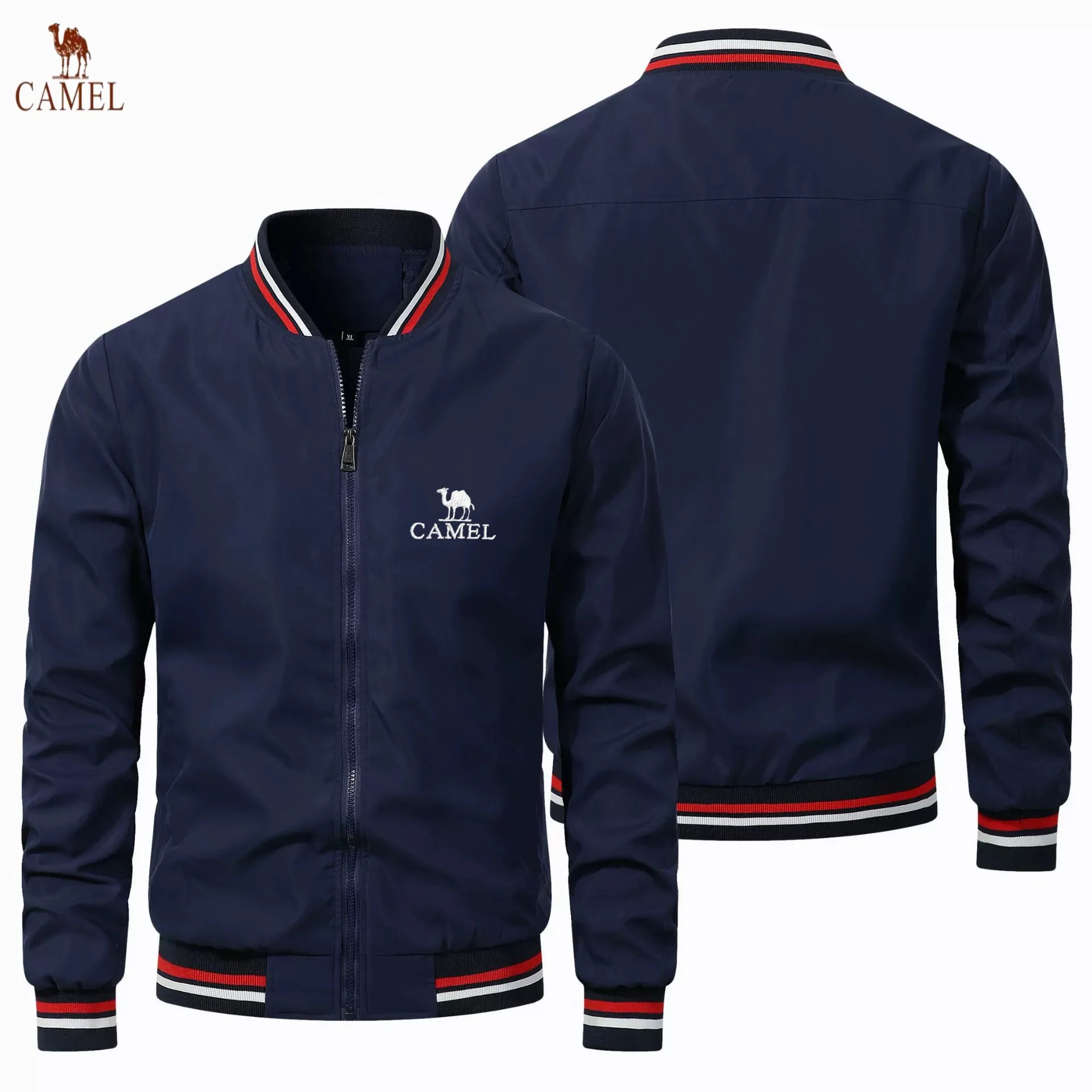 Jacket fashionable men autumn and winter new European and American casual coat fashion trend coat men's jacket thin jacket
Jacket fashionable men autumn and winter new European and American casual coat fashion trend coat men's jacket thin jacket