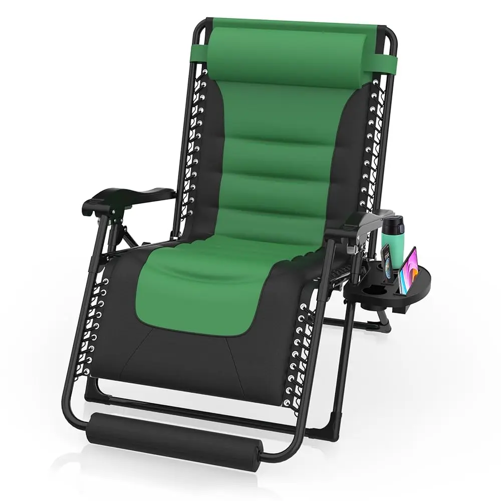 Oversized Zero Gravity Chair 29In Xl Reclining Camping Chair W/Build-In Cushion, Outdoor Lounge Chairs Patio Recliner With
Oversized Zero Gravity Chair 29In Xl Reclining Camping Chair W/Build-In Cushion, Outdoor Lounge Chairs Patio Recliner With