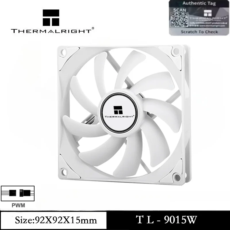 Thermalright TL-9015W 1/3/5 шт. 92 мм тонкий вентилятор процессора для корпуса, толщина 15 мм, тихий, 4-контактный, с ШИМ-управлением, 2700 об/мин, вентилятор для балансировки корпуса
Thermalright TL-9015W 1/3/5 шт. 92 мм тонкий вентилятор процессора для корпуса, толщина 15 мм, тихий, 4-контактный, с ШИМ-управлением, 2700 об/мин, вентилятор для балансировки корпуса